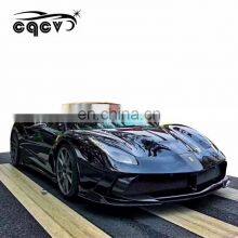 Body Kit for Ferrari 488 in ms Style Front Bumper Rear Bumper Hood Carbon Fiber Front Lip Rear Lip Side Skirts Fenders Canard thumbnail-4