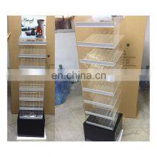 Acrylic Floor Standing Shelf Custom Clear Acrylic Fragrance Oil Display Stand thumbnail-4