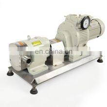 5HP Food Transfer TUL Industrial Rotor Lobe Pump Gear Pump High Viscosity Chocolate Pump thumbnail-4