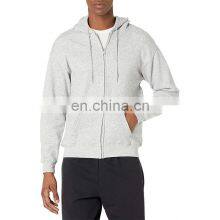 High Quality Hooded Hoodies for Men Cotton Fabric Pullover Hoodie Plus Size Cotton Blank Design thumbnail-4