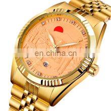933 Skmei Relojes Hombre Quartz Man Watch Clock Gold Wristwatch Mens Casual Men Watch Customized Logo Brand thumbnail-5