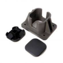 Outdoor Courtyard Accessories, Balcony Guardrail Accessories Aluminum Alloy Fence Post Cap Base thumbnail-1