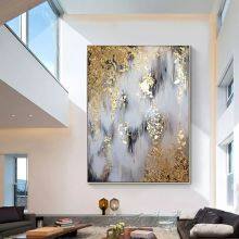 Custom modern oil painting canvas pure hand-painted impression oil painting home art