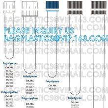 Plastic Test Tube, Round Bottom Transparent PS Plastic Blood Collection Test Tube With Spiral Top, Medical Sterile Male Urethral Swab Polyester Cotton Rayon Tip Metal Handle With PS Transport Tubes thumbnail-5