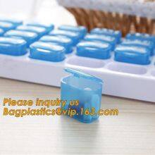 Weekly Plastic Rainbow Pill Box Large Travel Automatic Pill Case 7 Day Medication Pill Organiser Box, 7 Day Pill Box For Travel thumbnail-4
