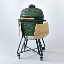 Custom 21inch Ceramic Grill Factory Kamado Barbecue Smoker From China thumbnail-5