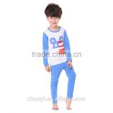 2015 boy fashion 100 cotton pajamas wholesale from China manufactures