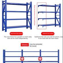Rack de aço resistente modular para peças e ferramentas em ambientes industriais para armazenamento eficiente de garagem thumbnail-4