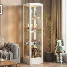 Narrow Vertical Display Cabinet | Lockable Safety&Easy Cleaning | Space-Saving Design for Retail Toy Shop Corners thumbnail-1