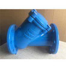 DIN Ball Type Check Valve Soft Seal PN10/16 Ductile Cast Iron GGG50 Flange Swing Direction thumbnail-6