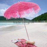 Fashion Advertising Durable Straw Beach Umbrella
