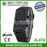 JL474 Promotional Use Cheapest Led Silicone Watch thumbnail-1
