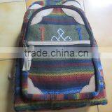 Leather/Wool Backpack thumbnail-1