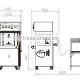 JX-1600A / Легкодавительная машина для литья пластмасс в пресс-формах Одностанционная машина Боковой тип thumbnail-2