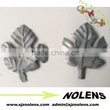new type wrought iron gate ornament cast stamping flower and leaf