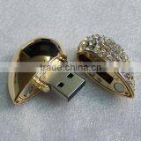 Heart Shape U-disk Metal Flash Disk for Promotion thumbnail-6