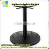 Cast iron bar table leg, metal furniture, cast iron base
