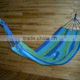 folding portable cotton hammock with pouch