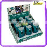 Paper Corrugated Counter Display Box For LED Dyno Torch/Electronic