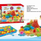 750g 3D City Traffic Space Martian Sand for sale including 15 sand mold toys