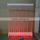 Home Decorative Acrylic LED Water Bubble Wall, Red Bubbling Water Fountain thumbnail-1