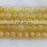 Spring Yellow Jade Round Beads ,gemstone Beads in Different Sizes thumbnail-1