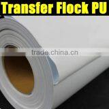 White Flock Heat Transfer Film With Size 0.5*25m Each Roll thumbnail-1
