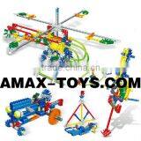 Bd-6738002 Children Building Block Barreled Plastic Intelligent DIY Building Block 300pcs