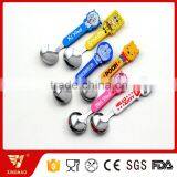 Hot Sale Stainless Steel Kids Spoon With Lovely Plastic Cartoon Pattern Handle thumbnail-4