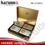 Fashion Made in China Tea Packing With 4 Tin Sets