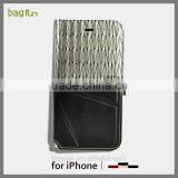 2016 Good Design Phone Case Luxury PU Leather Mega Phone Cover for IPhone 6s Plus With Stand Function Case