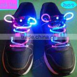 Green and Pink Mix Flashing Led Shoelaces,hot Selling in 2014 thumbnail-1