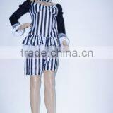Halloween Hot Sale Merry Mime Women Clown Dance Uniform Instant Costume thumbnail-2
