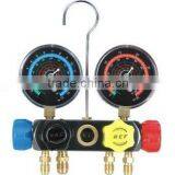 4-valve Diapgragm Manifolds With Sightglass & 5/16 Sae Fittings