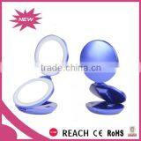 Round Shape LED Lighted Magnifier Foldable Cosmetic Mirror thumbnail-2