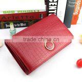 Handcee New Arrival Red Crocodile PU Shoulder Bag For Lady thumbnail-3