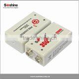 Manufacturer Supply Soshine Li-ion 9V 350mah Rechargeable Battery With Protect Board thumbnail-5