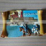 Polystone/souvenir/polyresin Fridge Magnet, Customized Tourist Magnet,resin Mag,OEM ODM Custom 3D Polyresin Resin Fridge Magnet