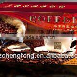 Custom Printed 350g Cardboard Coffee Paper Box