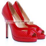 High Platform Woman High Heels Dress Shoe Size 12 Women High Heel Platform Sandals With 30cm Heels thumbnail-1