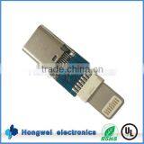 Type C USB Adapter Circuit Board Type C Female to Iightning Male thumbnail-3
