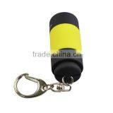 High Tech USB Rechargeable Mini LED Torch Keychain Light With Rotational Switch + PVC Body Quality Choice thumbnail-5