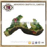 Factory Custom Handicraft Carved Resin Frog thumbnail-4