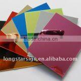 Mirror plexiglass sheet