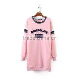 Clothing Manufacturer Embroidery Long Sleeve Round Collar Long Hooby thumbnail-3