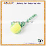 R34327 Pet Products Dog Toys Cotton Rope Chew Toys With Tennis Balls thumbnail-3