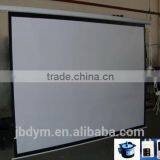 Matte White Electric Projection Screen With Remote Control thumbnail-1