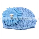 New 2014 Autumn Winter Organic Cotton Baby Beanie Hats With Striped Bear Ears For Newborn