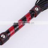 The Crocodile Grain Leather Whip Leather Flirt Whip, Leather Whips,horse Bridle thumbnail-2