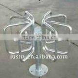 Zinc Plated Cycle Stand/Cycle Holder WH-G4 thumbnail-1